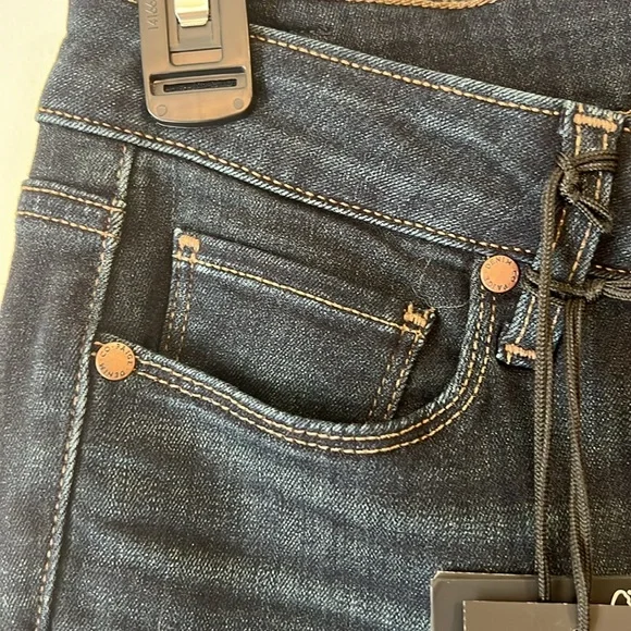 Paige Verdugo Ankle Mid Rise Ultra Skinny Transcend Size 27 New with Tags - Picture 5 of 13